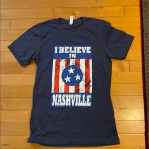 NWOT I believe in Nashville Tee